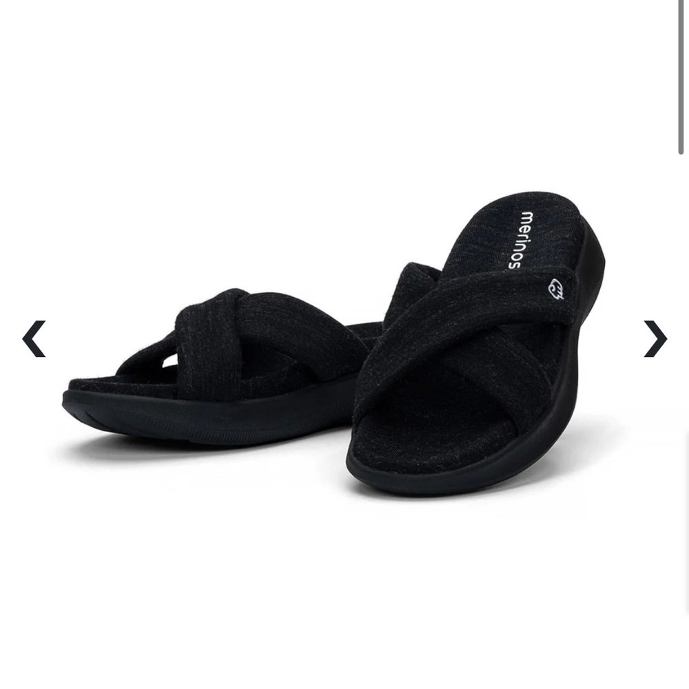 merinos Women's Wool Strappy Sandals women’s 8
